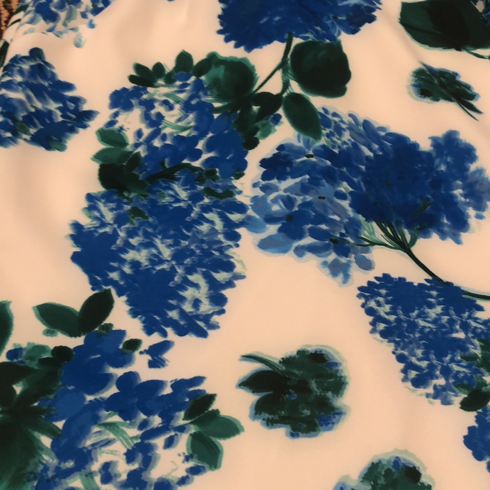 Calvin Klein Blue and Green Floral Dress - Picture 2 of 8